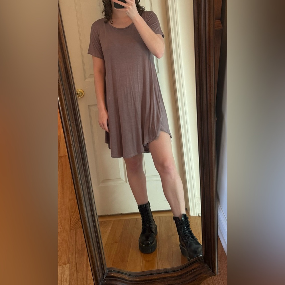 *3 for $9* Soft Lavender T-shirt Dress